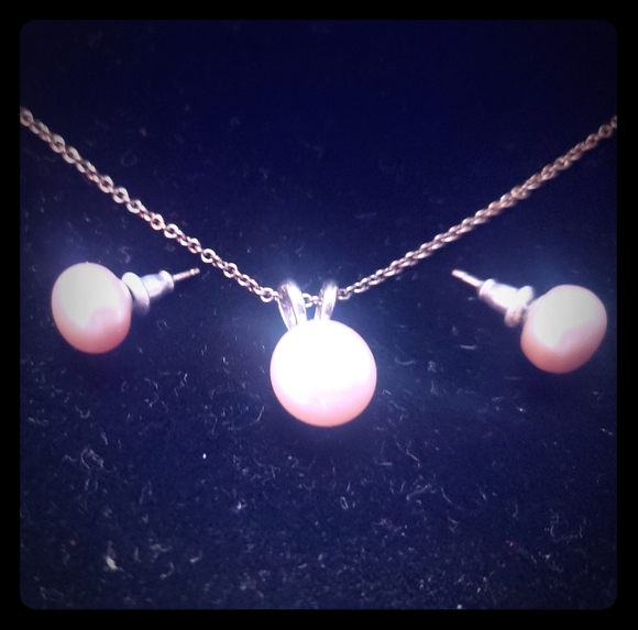 Set pink pearls - Picture 1 of 1